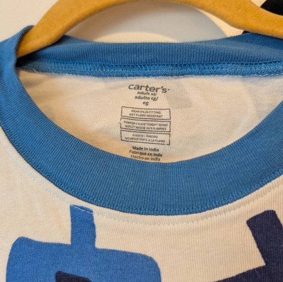 Family Matching Hanukkah Pajamas Adult XL - Picture 4 of 7